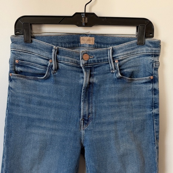MOTHER High Rise Blue Jeans - Picture 9 of 13